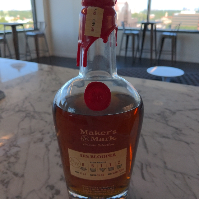 Makers mark private selection srs blooper