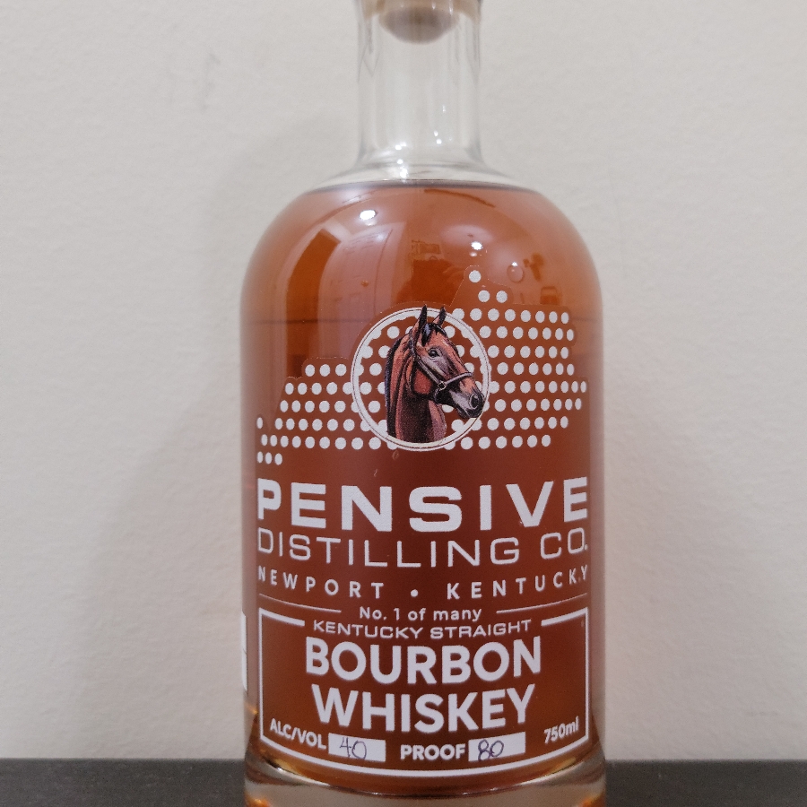 Pensive Distilling Co. Single Barrel Kentucky Straight Bourbon Whiskey (80 proof)