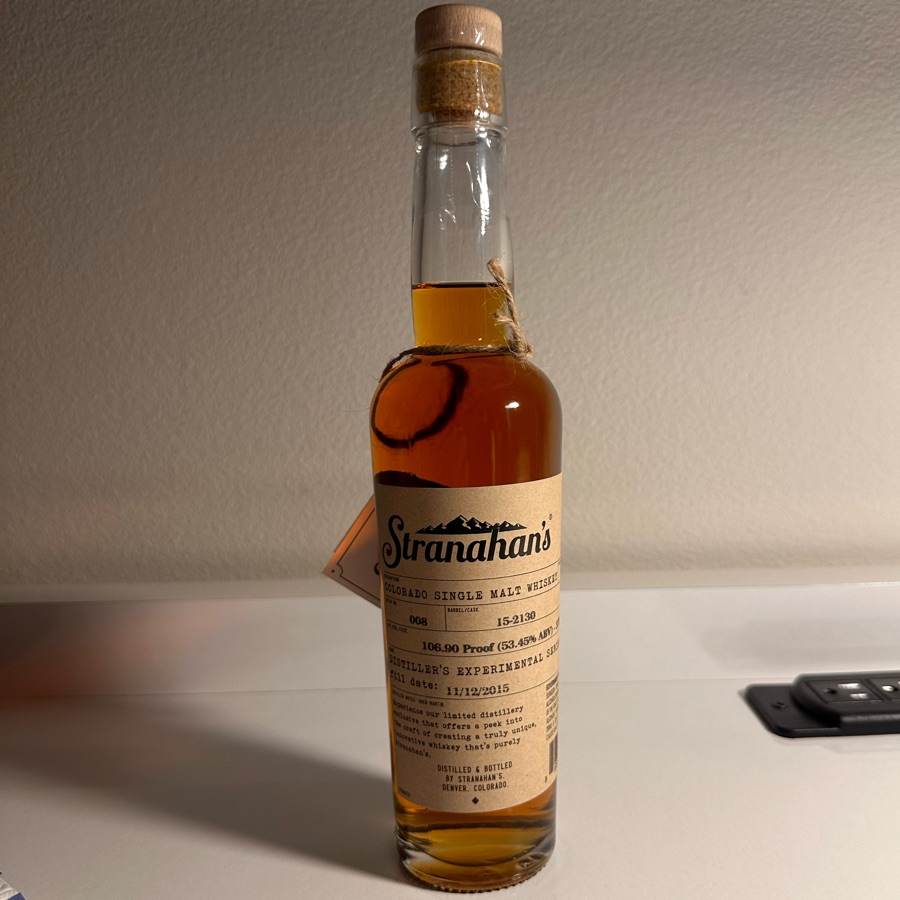 Stranahan's Distiller's Experimental Series Batch 008: Double Fermentation