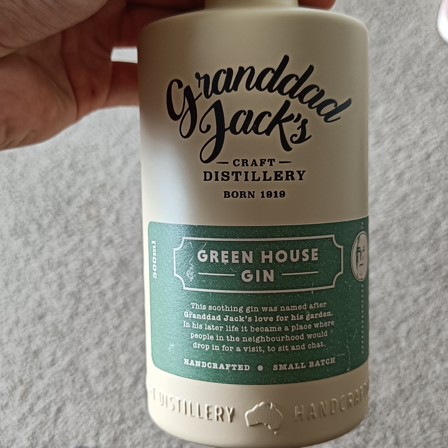 Granddad Jack's Green House Gin