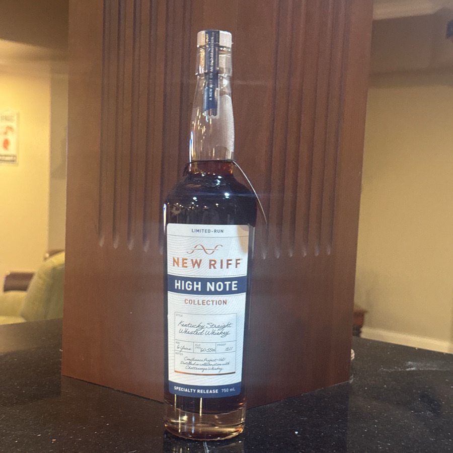 New Riff High Note Kentucky Straight Wheated Whiskey - Confluence Project Vol. 1