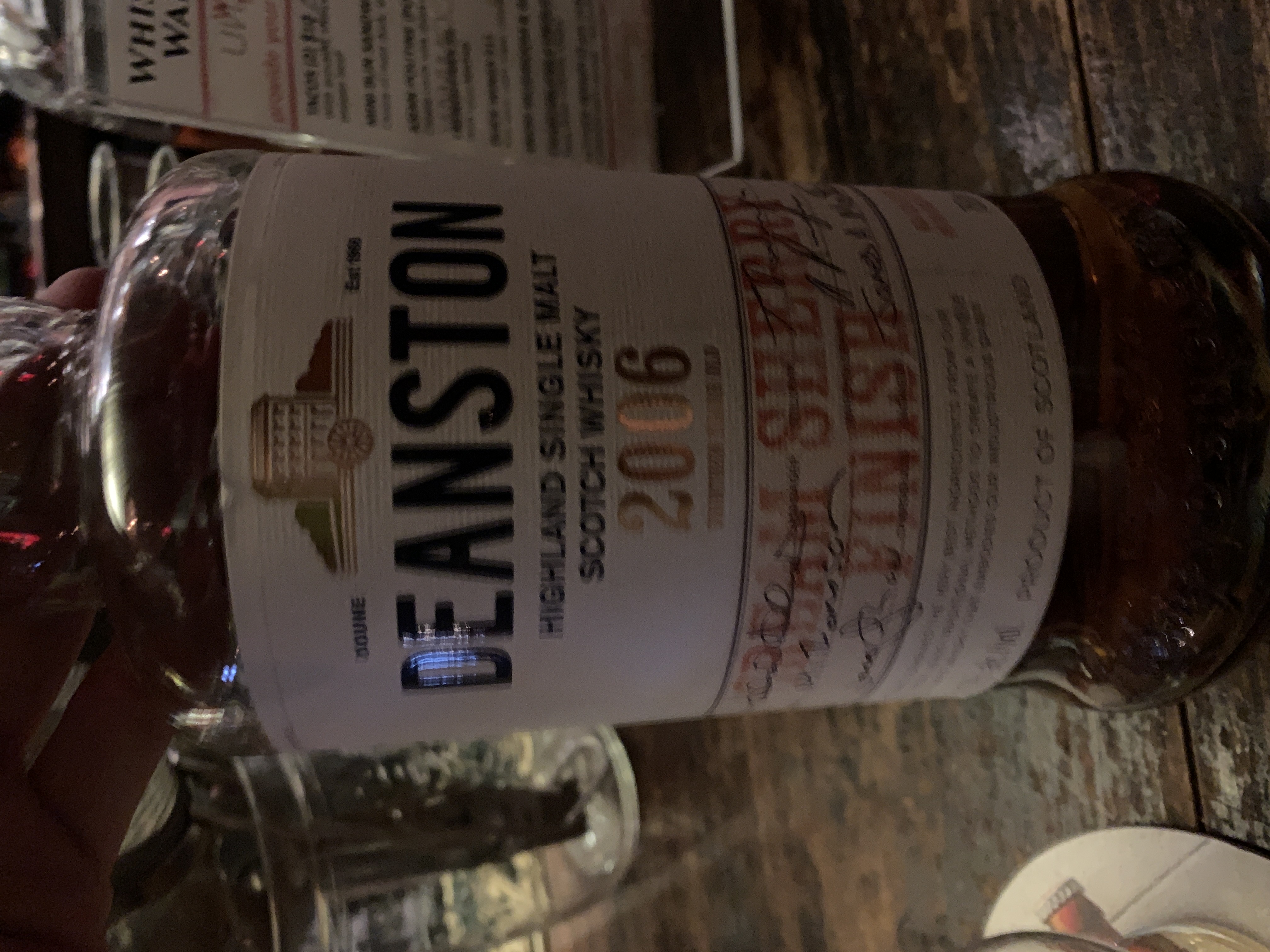 Deanston Single Malt Scotch Whisky 13 Years Old Cream Sherry Cask Finish