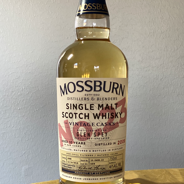Mossburn Vintage Casks No. 23