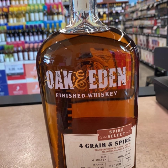 Oak & Eden 4 Grain & Spire Spire Select - Amburana Wood Spiral (Crossroads Hy-Vee)