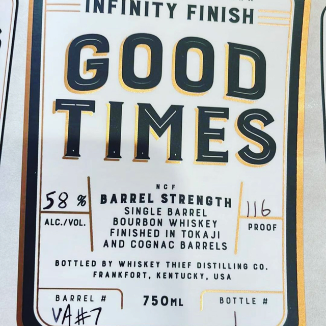 Good Times Bourbon Infinity Finish