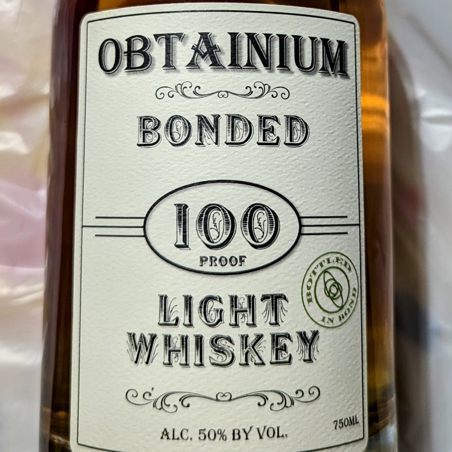 Obtainium Light Whiskey (7 year Bonded)