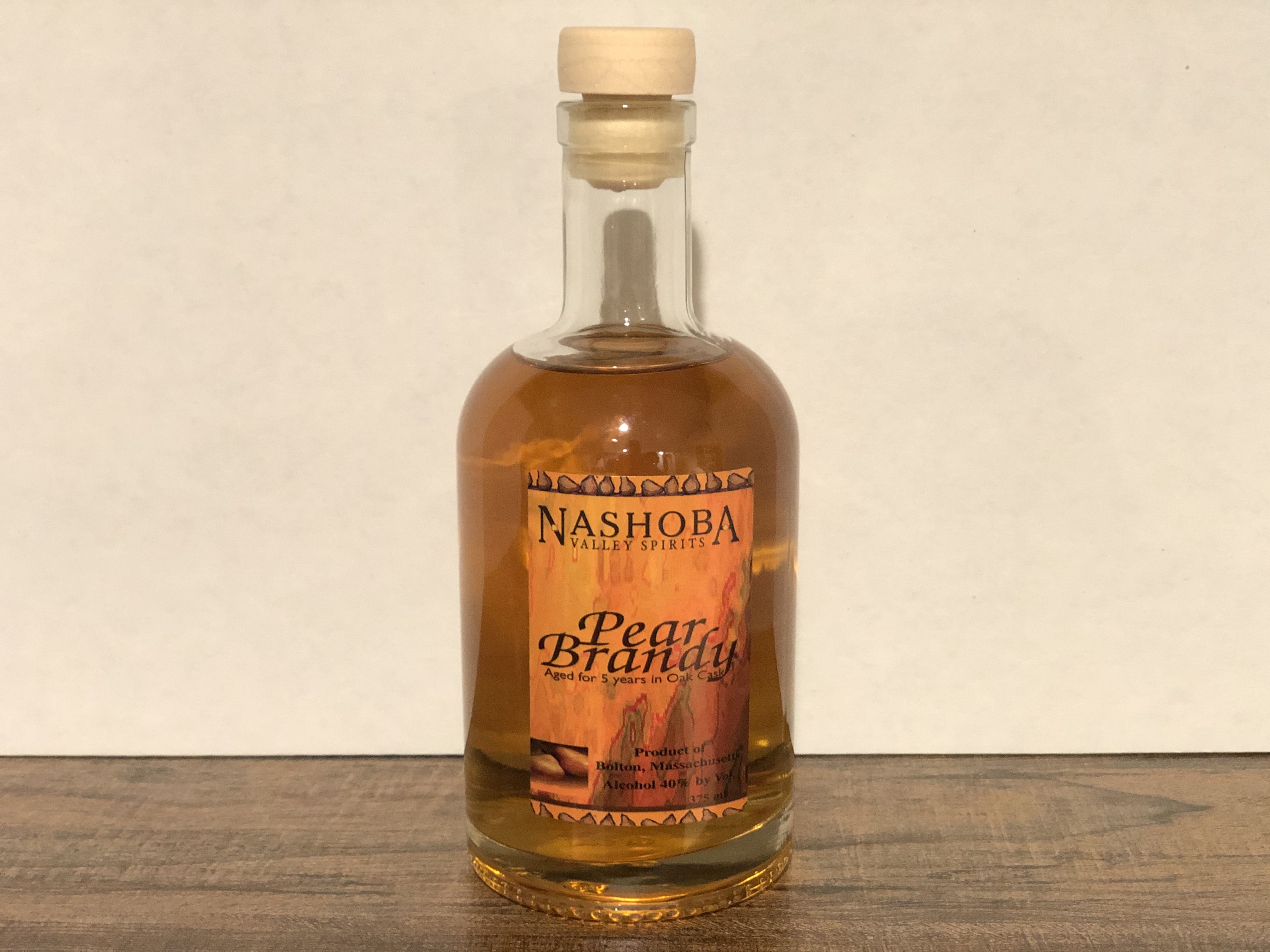 Nashoba Valley Spirits Pear Brandy