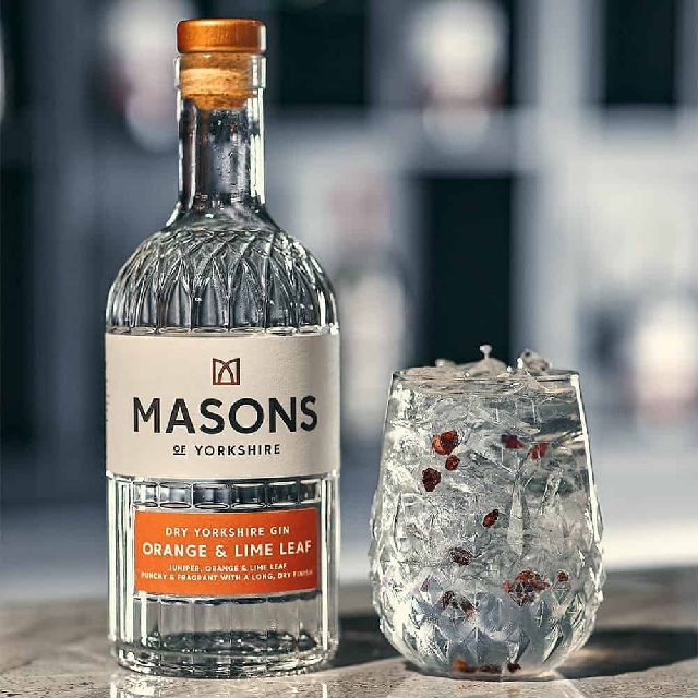 Masons Orange and Lime leaf Gin