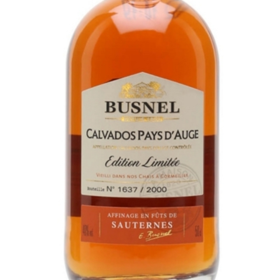 Busnel Calvados Pays D'Auge Affinage en Futs de Sauternes