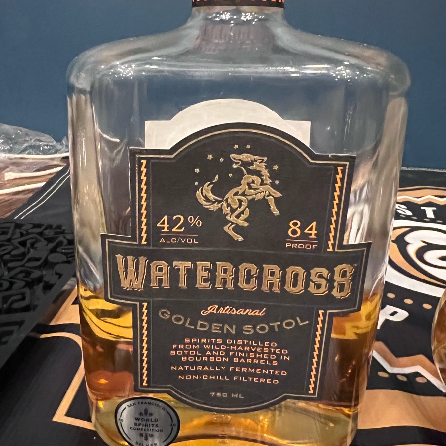 Watercross Artisanal Golden Sotol