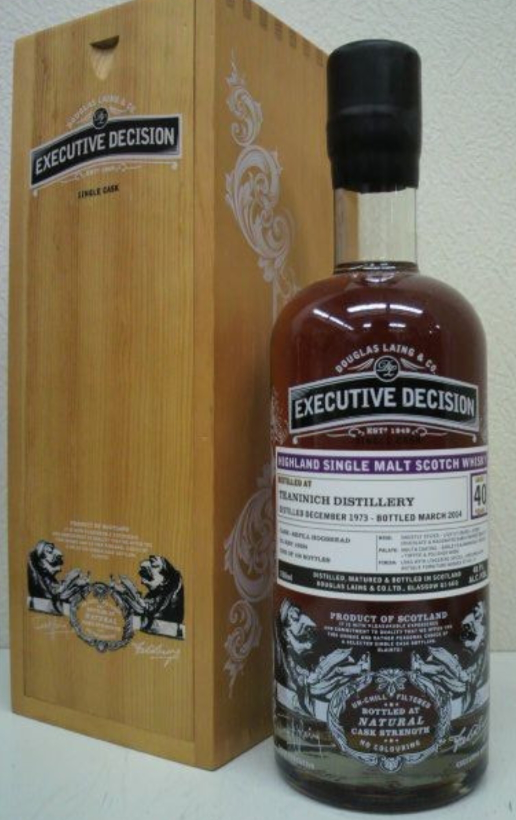 Teaninich 1973 40 Year Executive Decision (Douglas Laing & Co.)