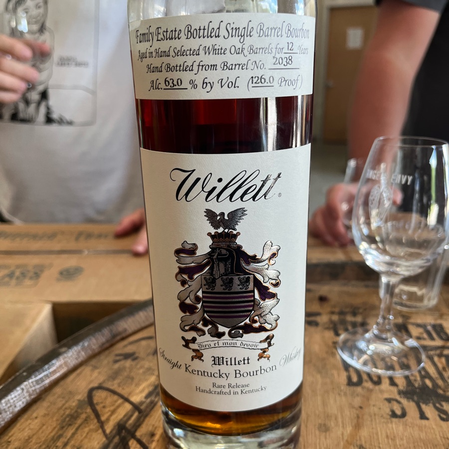 Willett Family Estate Single Barrel Bourbon #2038 (Ain't No Saguaro in Texas - Austin Shaker)