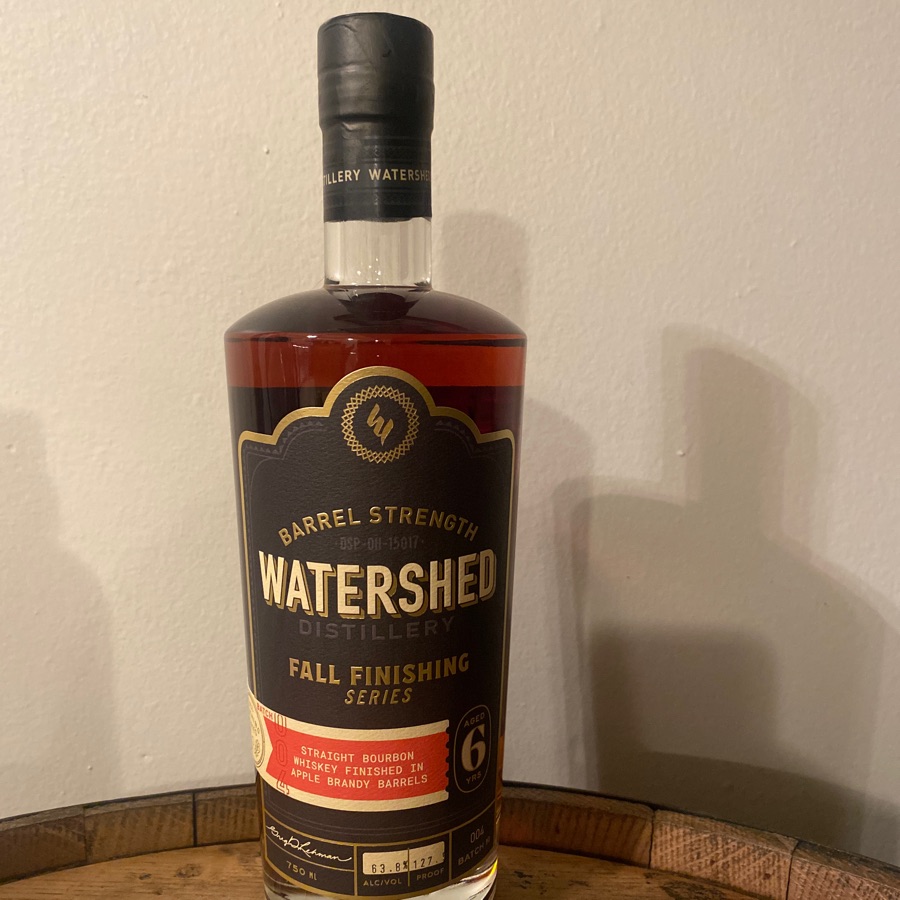 Watershed Fall Finishing Series Apple Brandy Batch 4