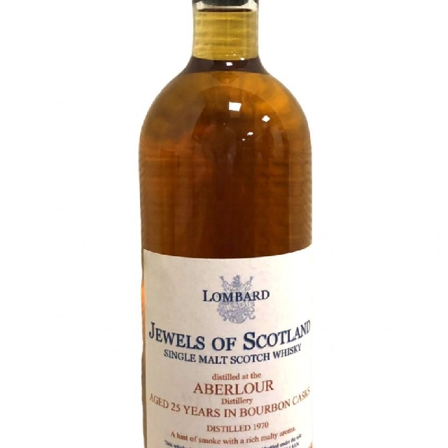 1970 Lombard Jewels of Scotland Aberlour 25 year old