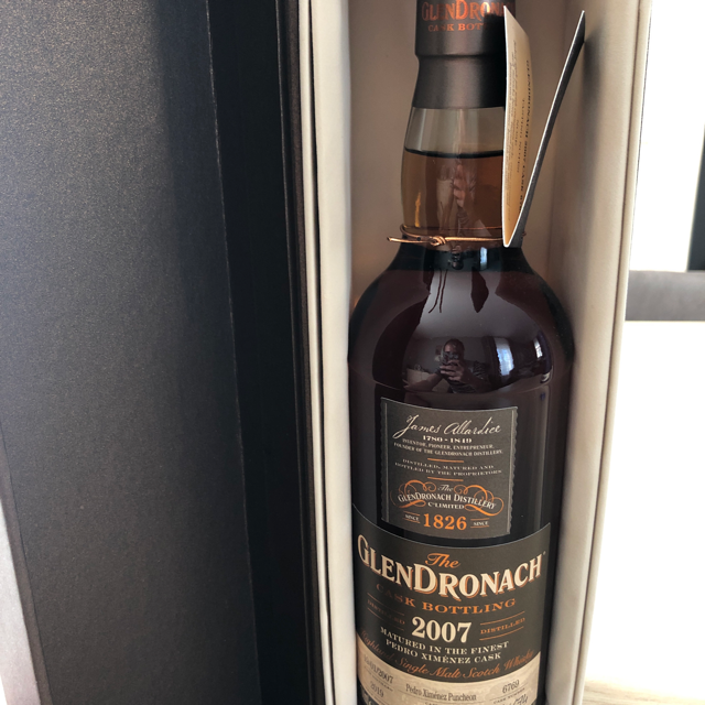 The glendronach cask bottling 2007 aged 12y