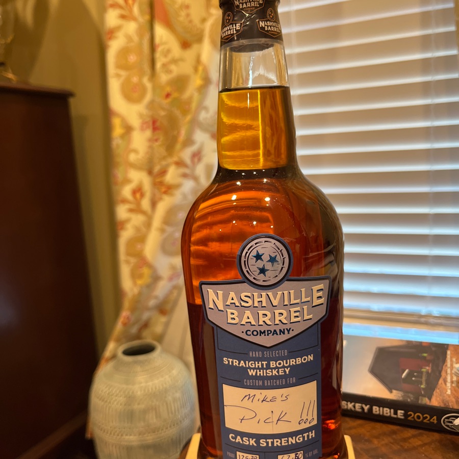 Nashville Barrel Company Cask Strength Custom Batch