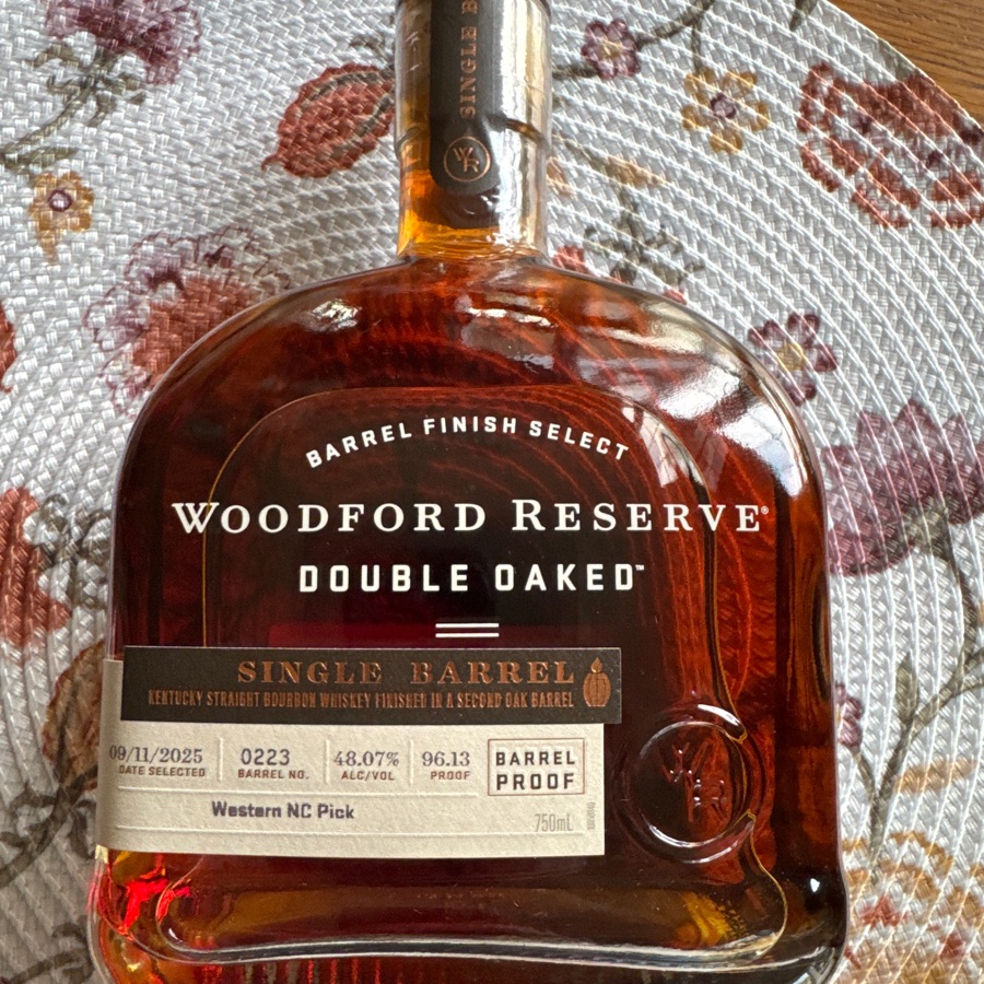 Woodford Reserve Double Oaked Single Barrel Barrel Proof