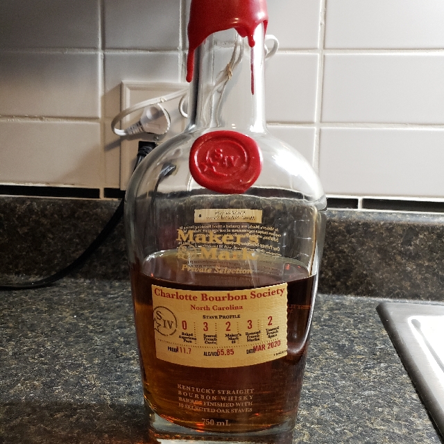 Makers Mark Private Selection Charlotte Bourbon Society