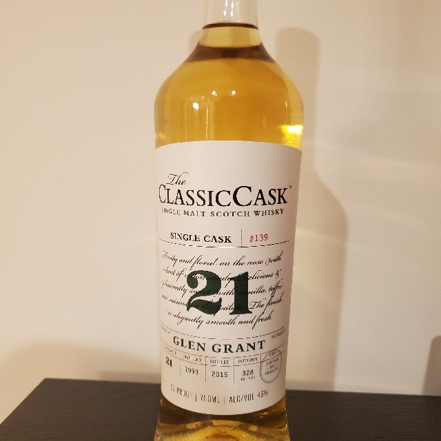 Glen Grant 21 The Classic Cask
