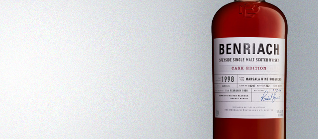 Benriach 1998 Cask #10297 Marsala Wine Hogshead