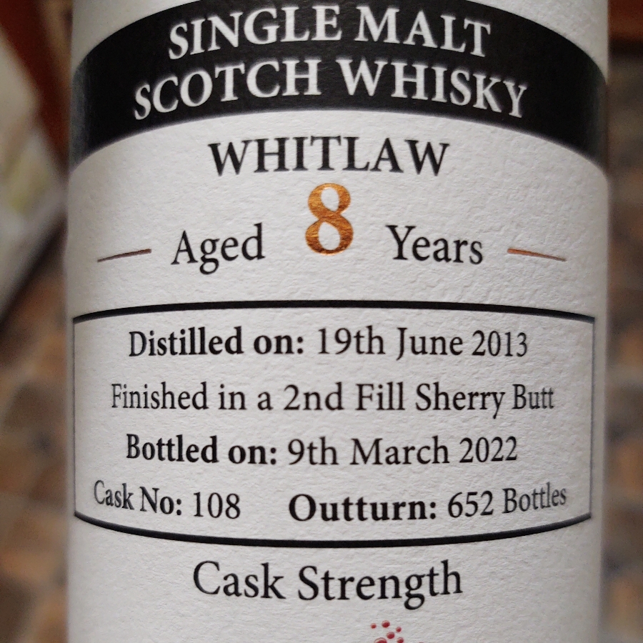 Signatory Whitlaw 8 year