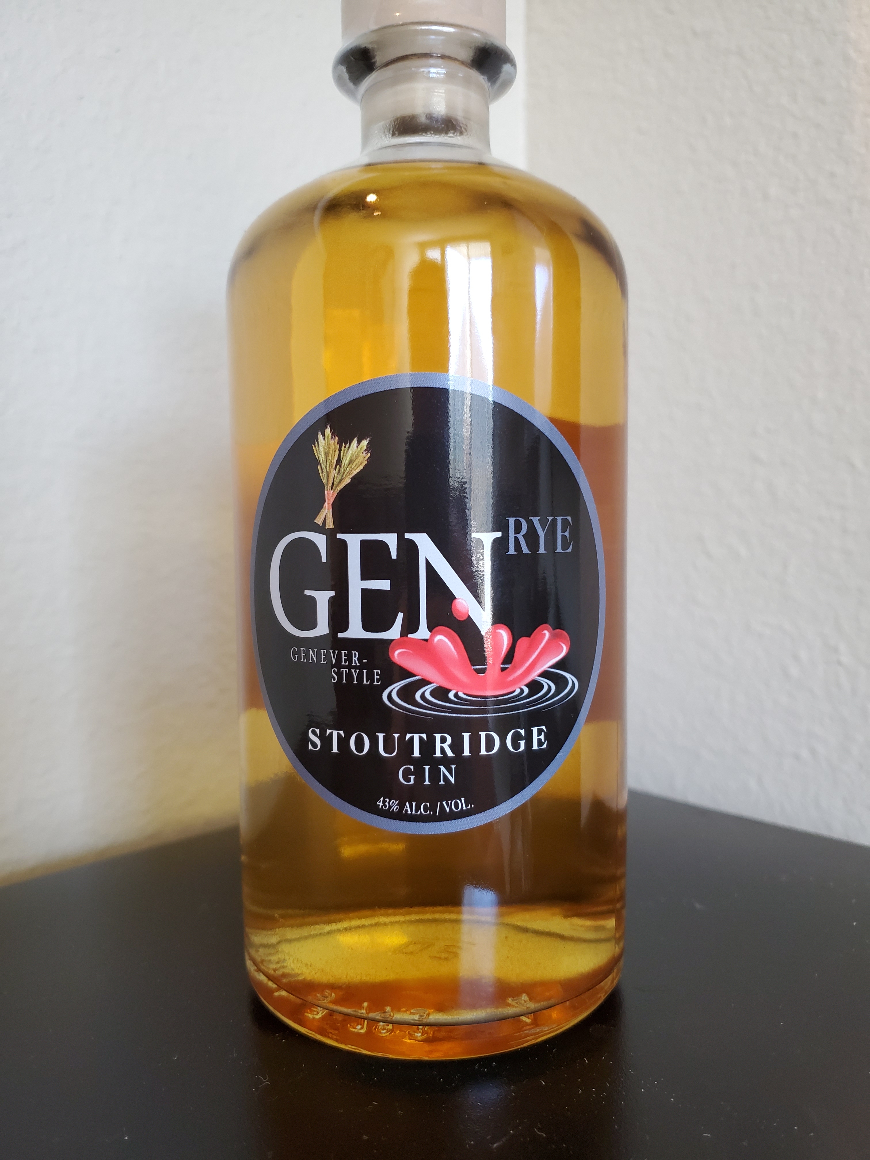 Stoutridge Gen Rye Genever Style Gin