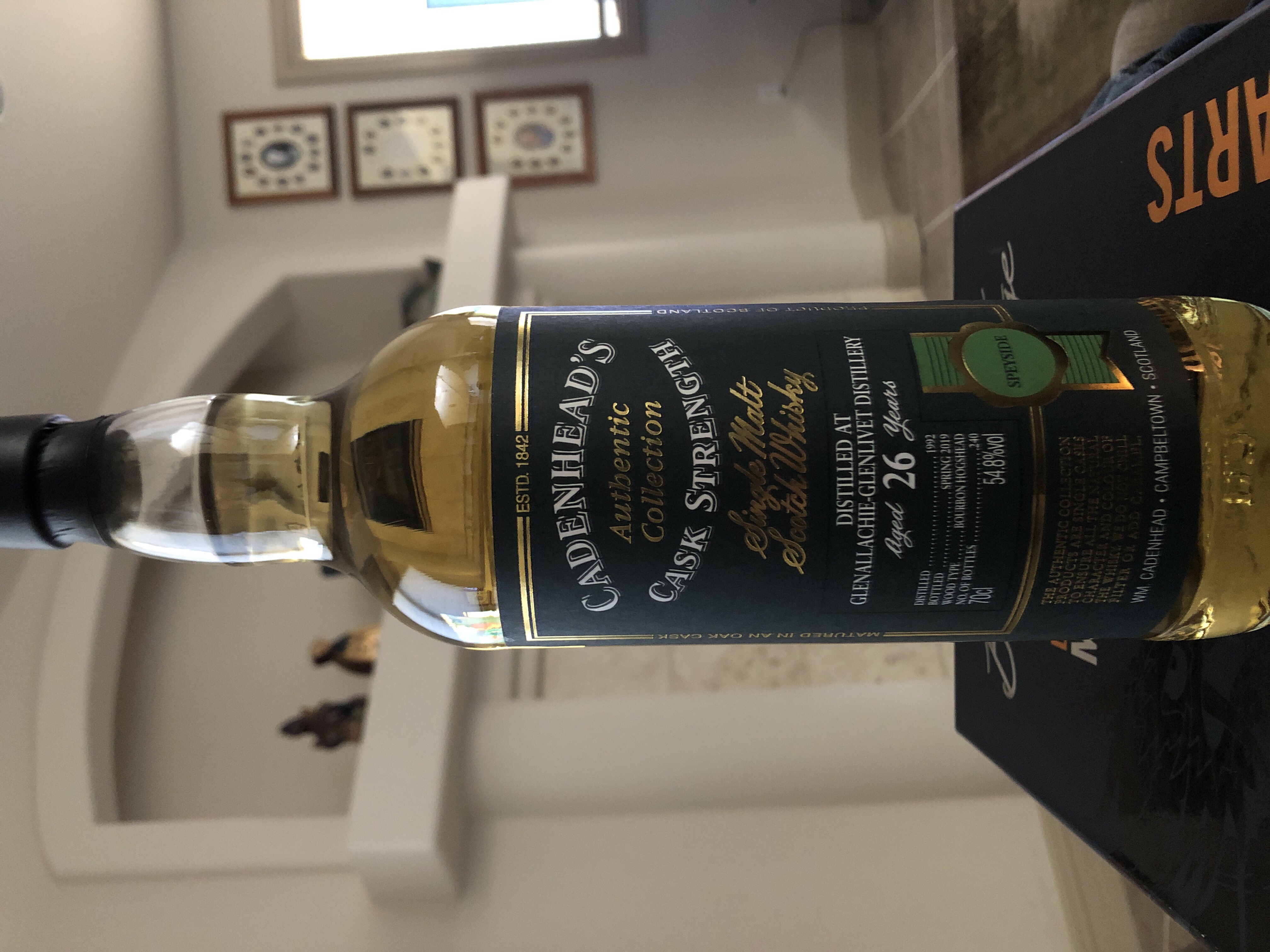 Glenallachie-Glenlivet 26 Year Authentic Collection (Cadenhead's)