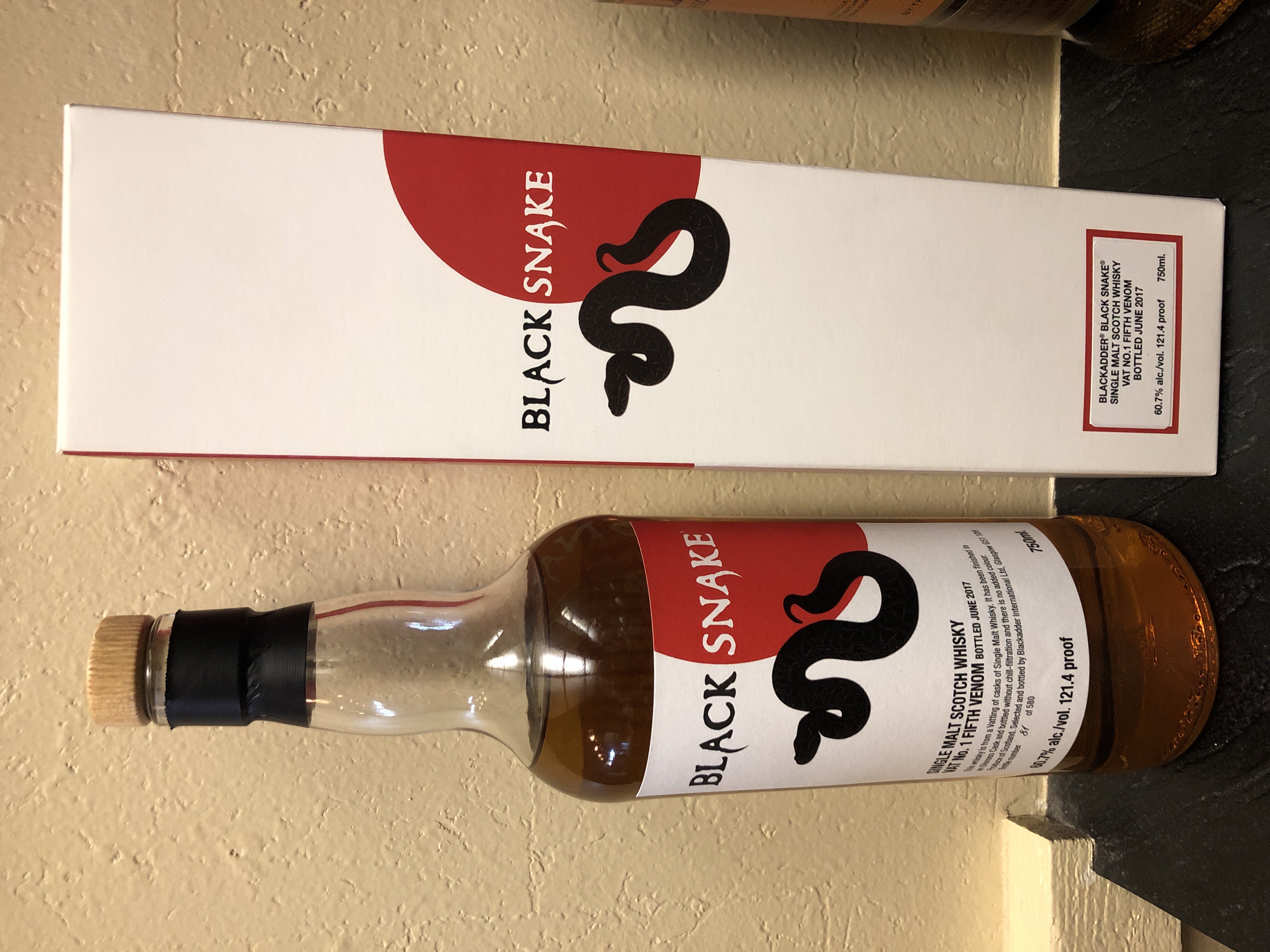 Blackadder Black Snake Vat No 1 Fifth Venom