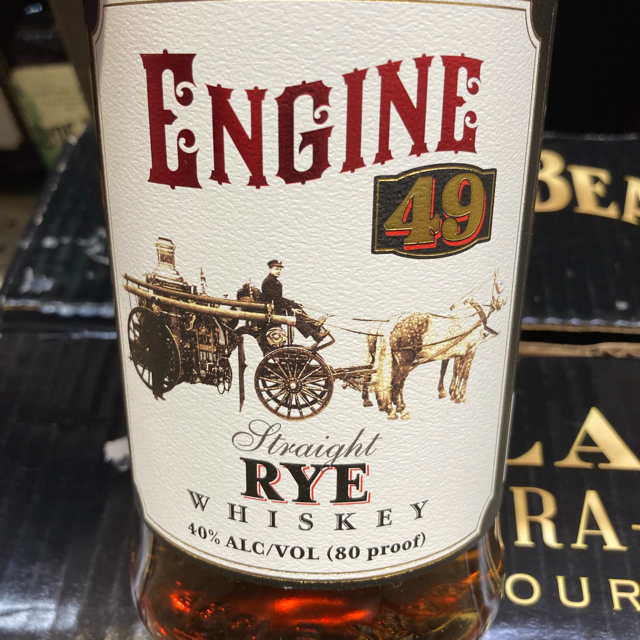 Engine 49 Straight Rye Whiskey