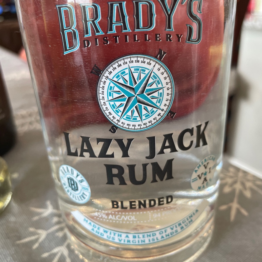 Brady's Distillery Lazy Jack Rum