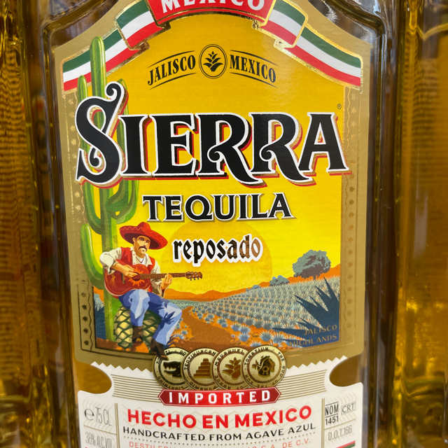 SierraTequila Reposado