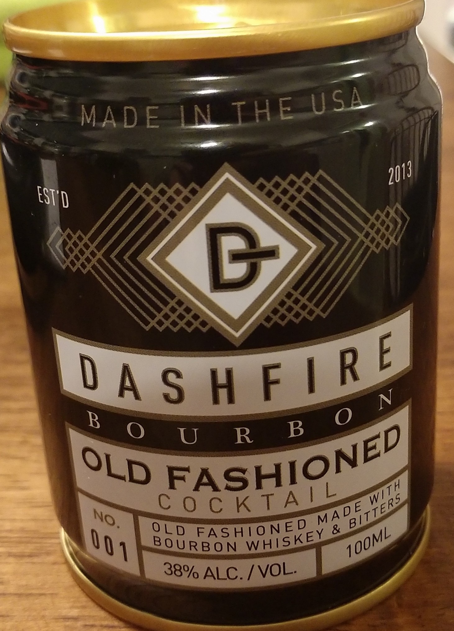 Dashfire Bourbon Old Fashioned