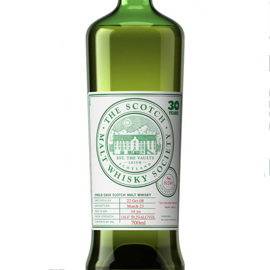 Bunnahabhain 2008 Spectacular Horses Mane Waves Cask No. 10.249 (SMWS)
