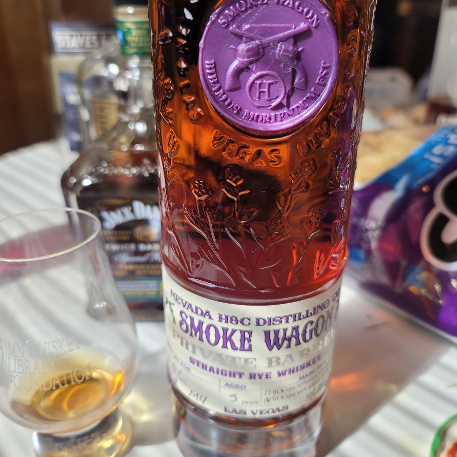 Smoke Wagon Private Barrel Straight Rye Whiskey M4