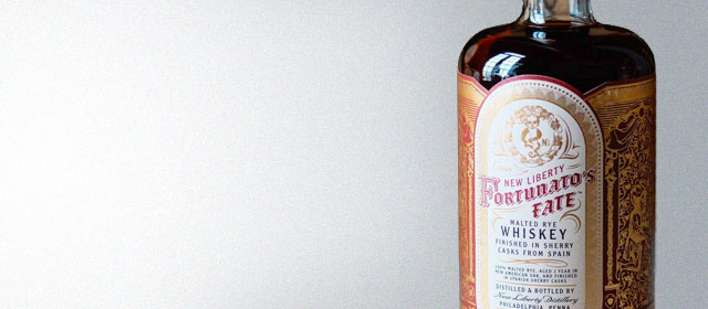 New Liberty Fortunato's Fate Malted Rye Whiskey