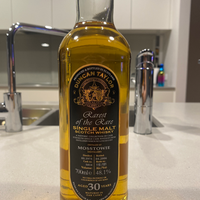 Duncan Taylor 30 Year Old Mosstowie