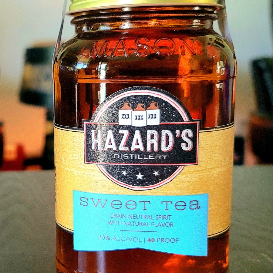 Hazard's Distillery Sweet Tea Moonshine