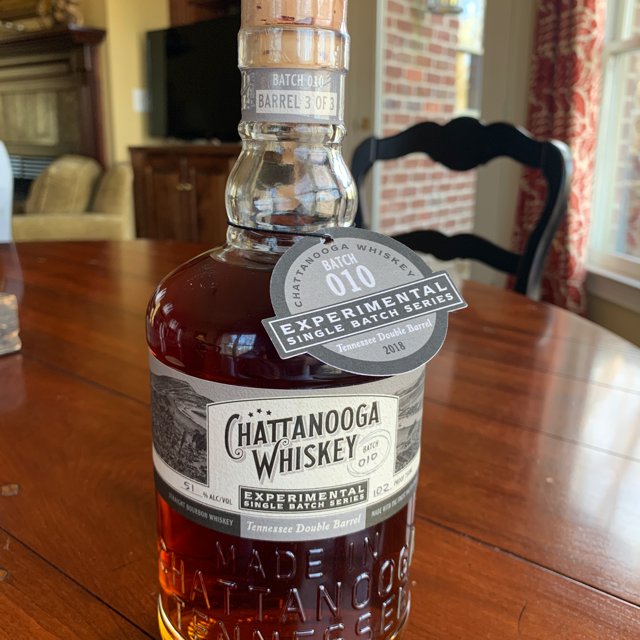 Chattanooga Whiskey Experimental Single Batch Series Batch 010: Tennessee Double Barrel