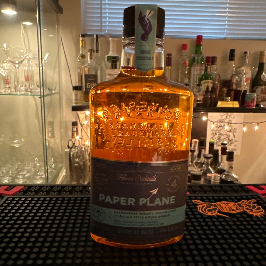 House Cocktails Paper Plane