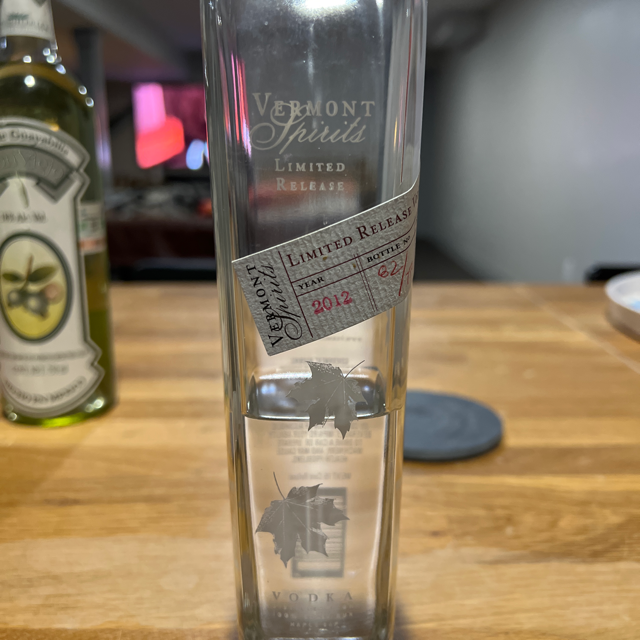 Vermont Spirits Limited Release