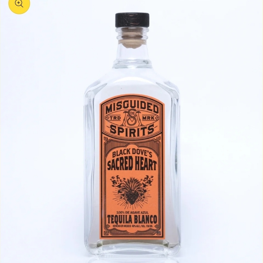Misguided Spirits Black Dove's Sacred Heart Tequila Blanco