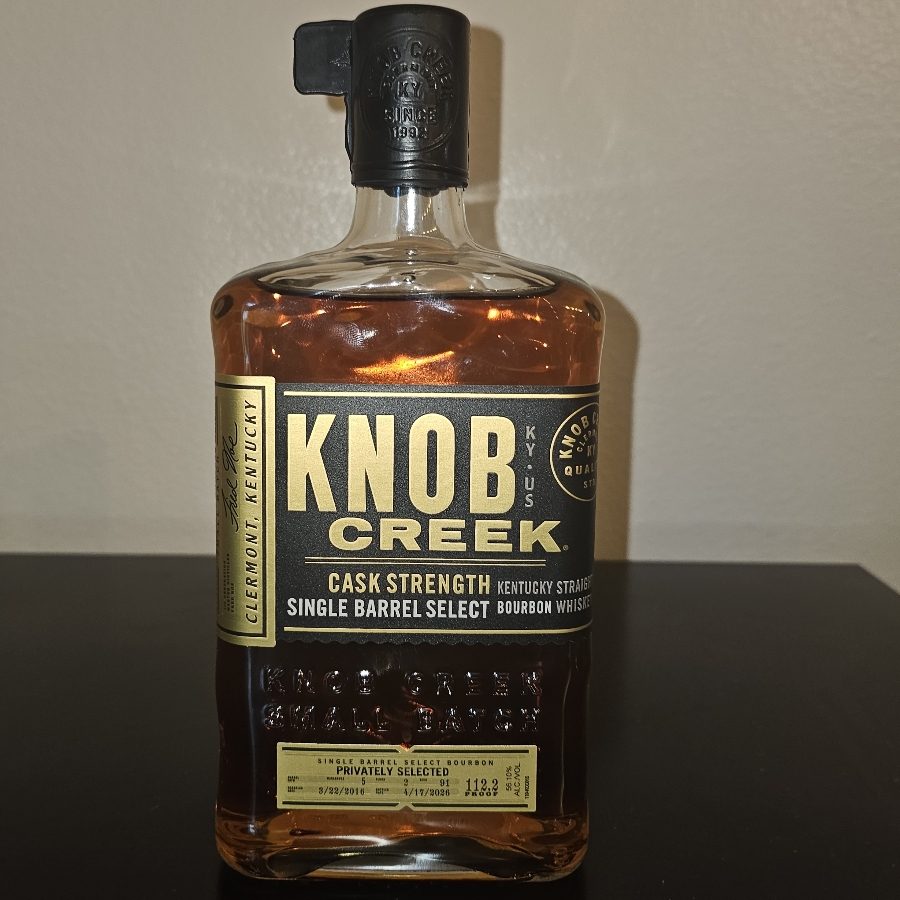 knobs Creek Cask Strength Single Barrel Select