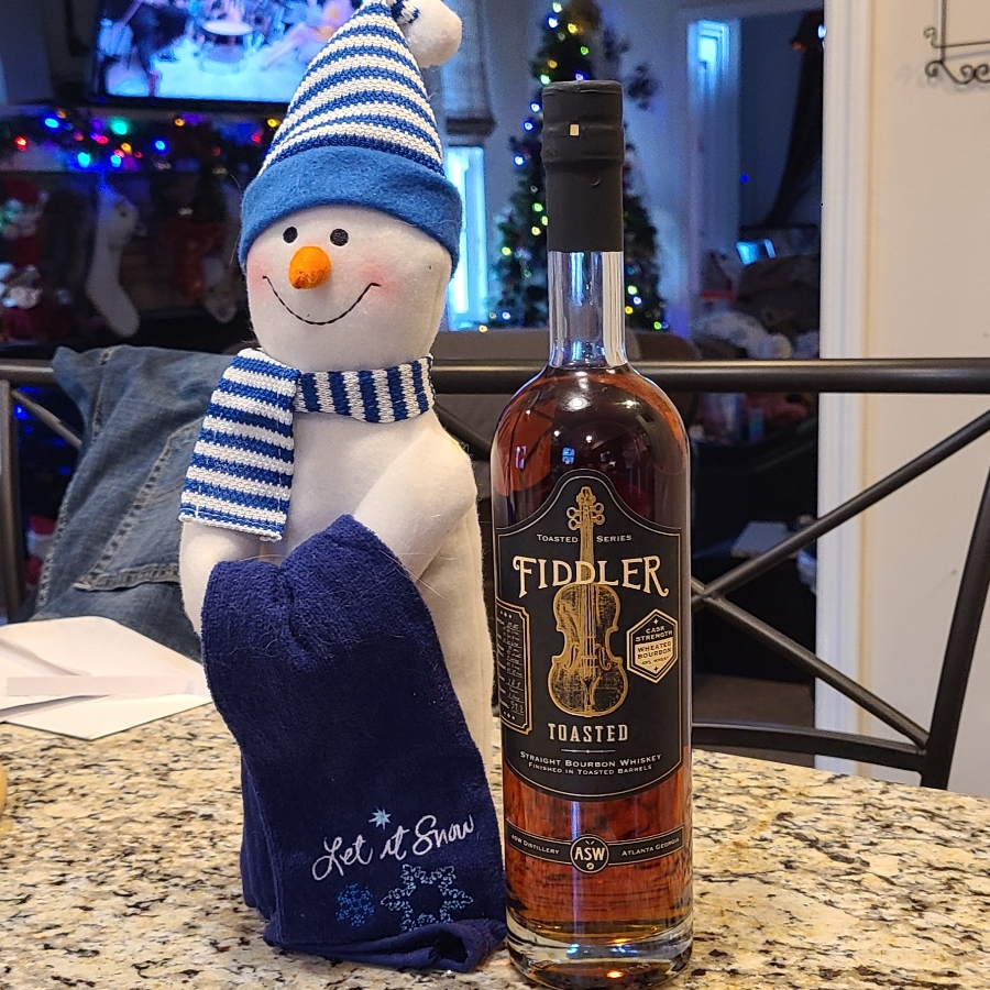 ASW Fiddler Cask Strength Toasted Bourbon (Wheated)