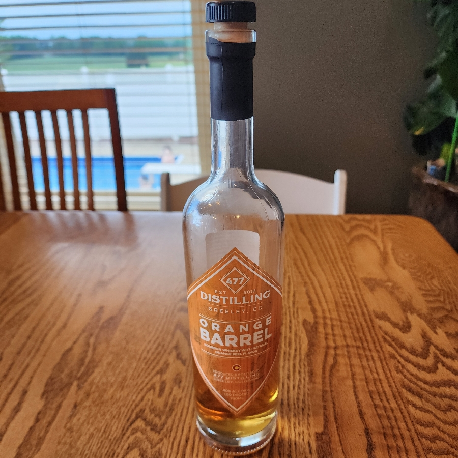 477 Distilling Orange Barrel Bourbon