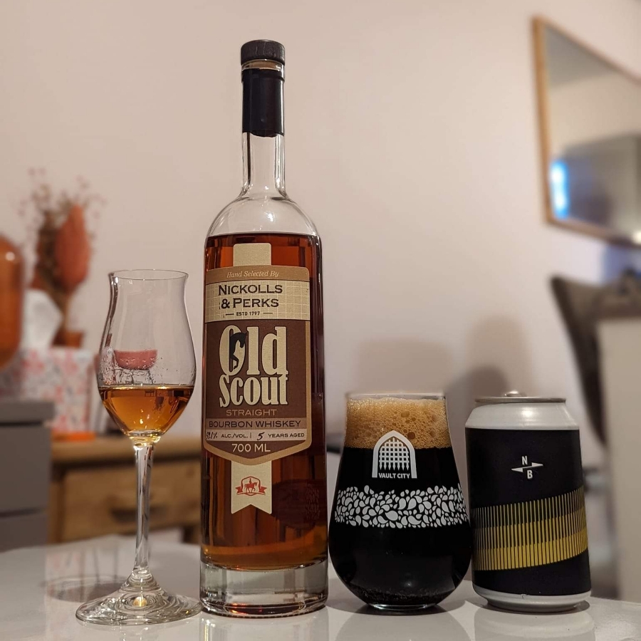Old Scout Straight Bourbon Nickolls & Perks Single Barrel