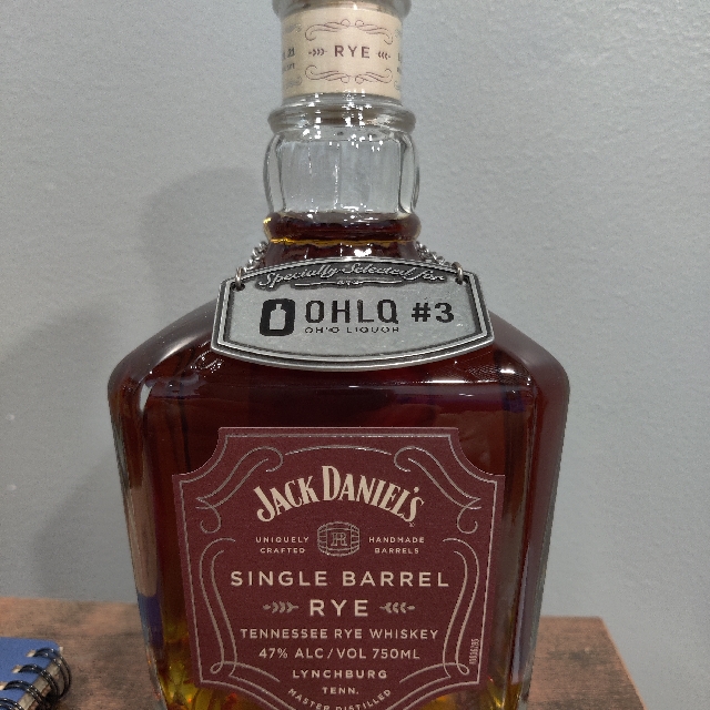 Jack Daniel's Single Barrel Rye OHLQ #3