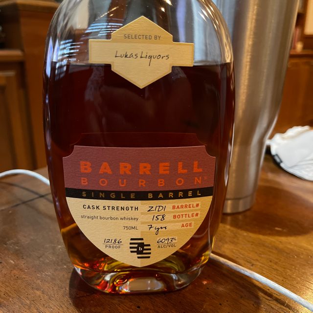 Barrell Bourbon Single Barrel 7 Year Kentucky Bourbon