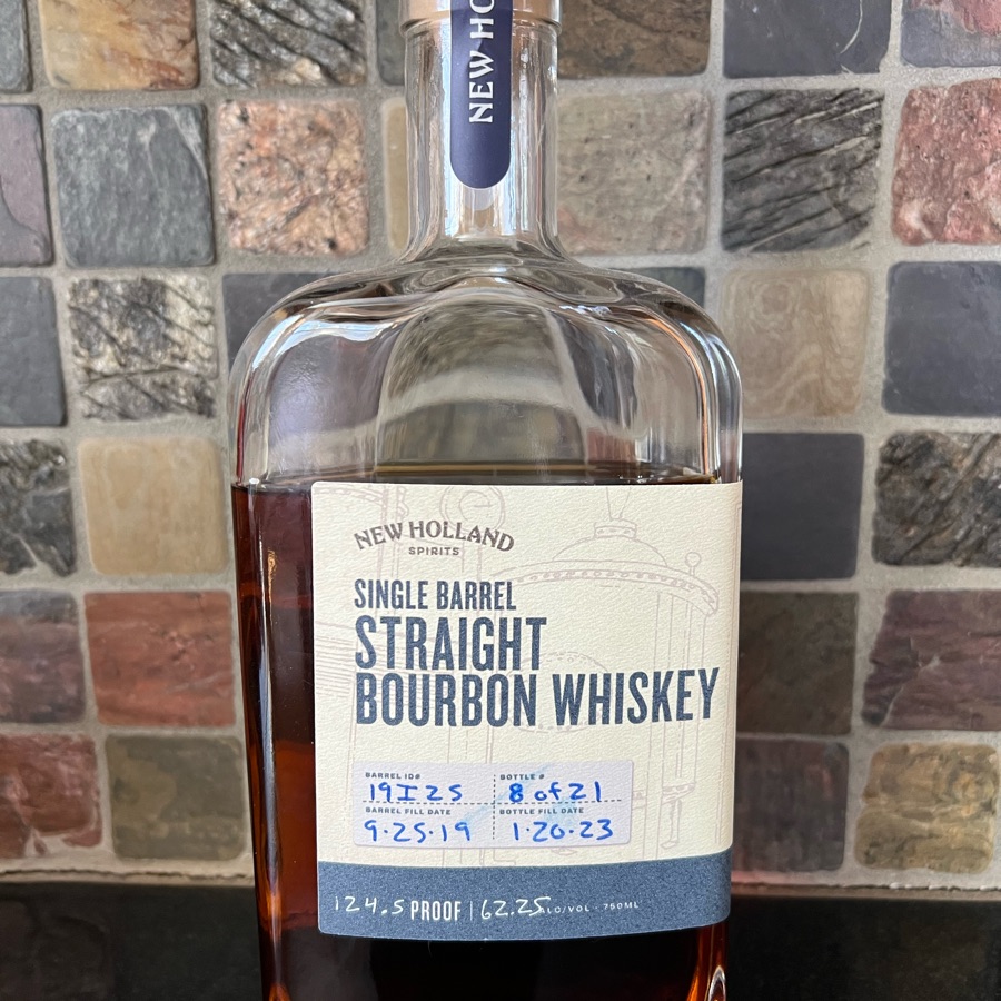 New Holland Songle Barrel Straight Bourbon Whiskey (Hoffman's Barrel 19I25)