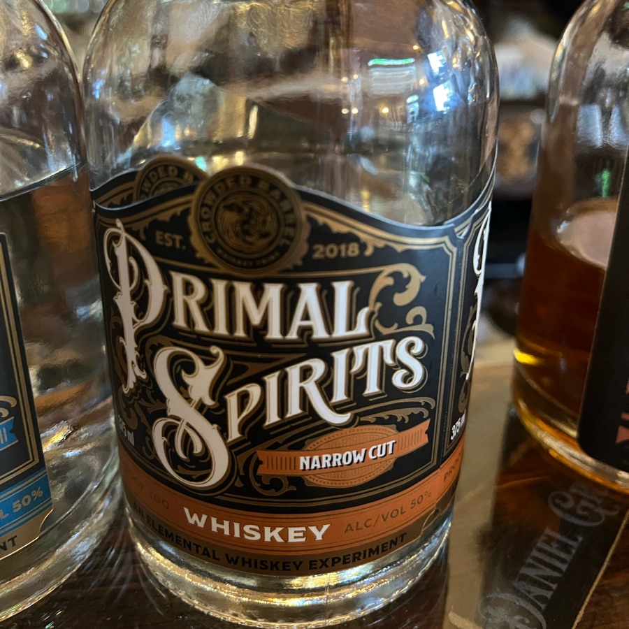 Crowded Barrel Primal Spirits Narrow Cuts New Make