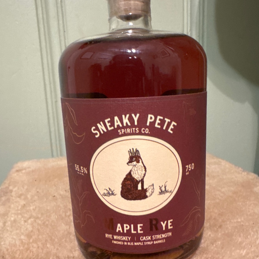 Sneaky Pete Spirits
Maple Rye